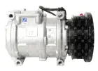 kompresor DENSO, 123 mm, 12 V, poly V8,, John Deere - náhrada